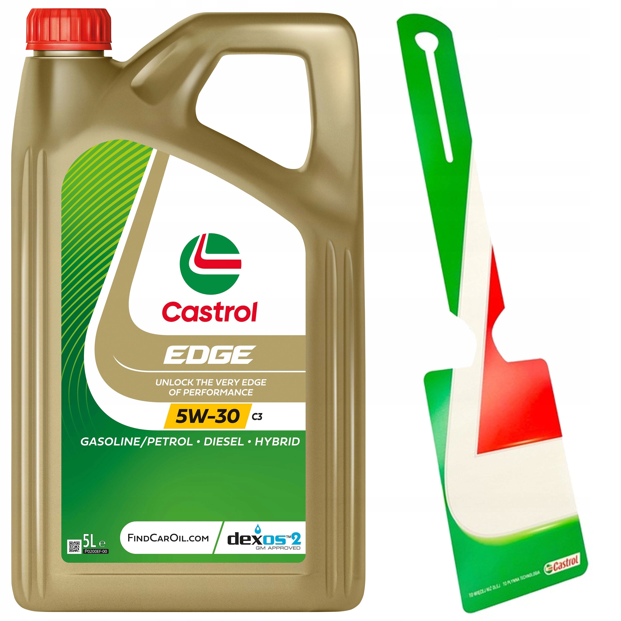 Castrol Motorový olej Edge 5W-30 C3 5L servisný záves