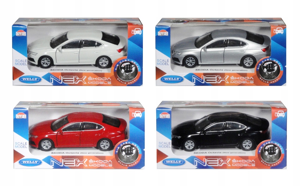 Auto welly Skoda 134