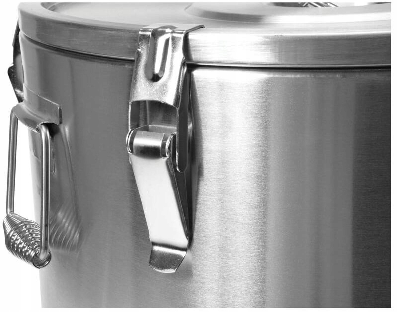 TERMOS OBIADOWY DO ŻWYNOŚCI TRANSPORTOWY 15L YATO Materiał wykonania stal nierdzewna
