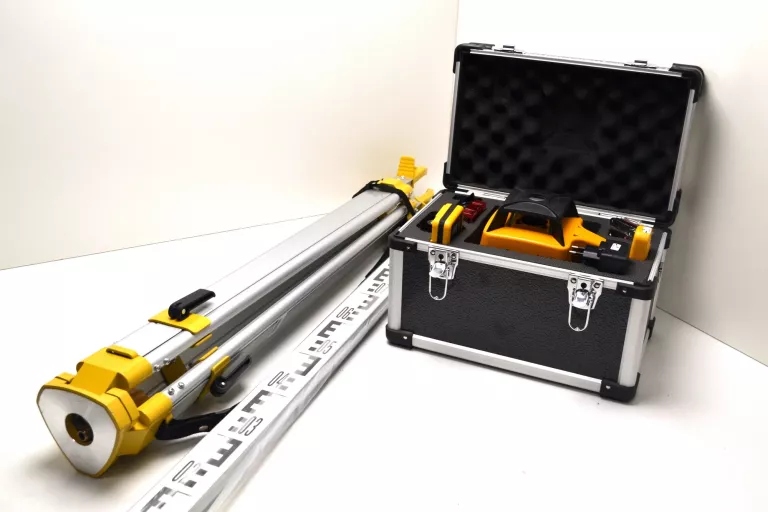 ROTARY LASER NIWELATOR 360° OBROTOWY + WALIZKA ŁATA STATYW GWARANCJA