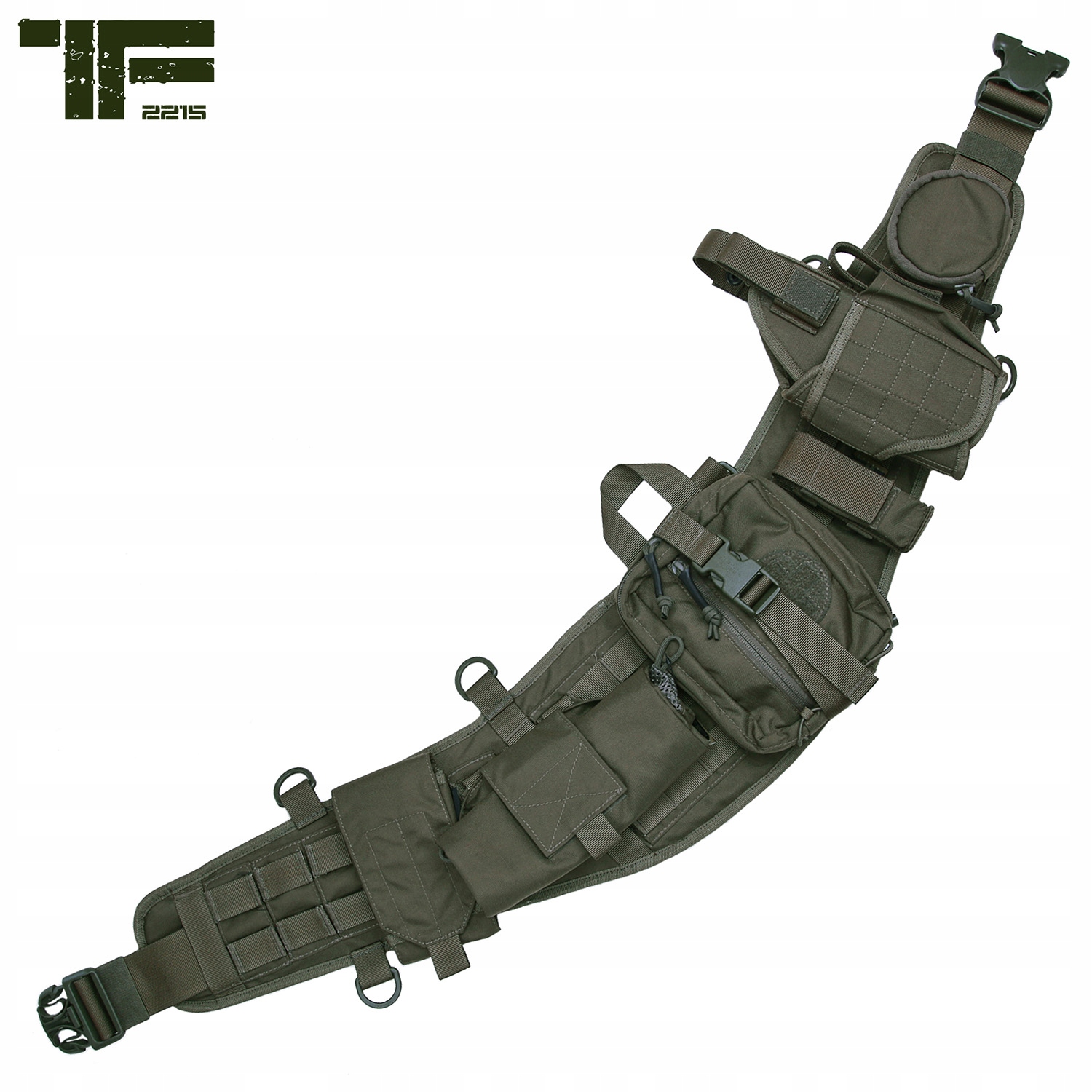 TF-2215 Zestaw pasa bojowego Molle Ranger Green