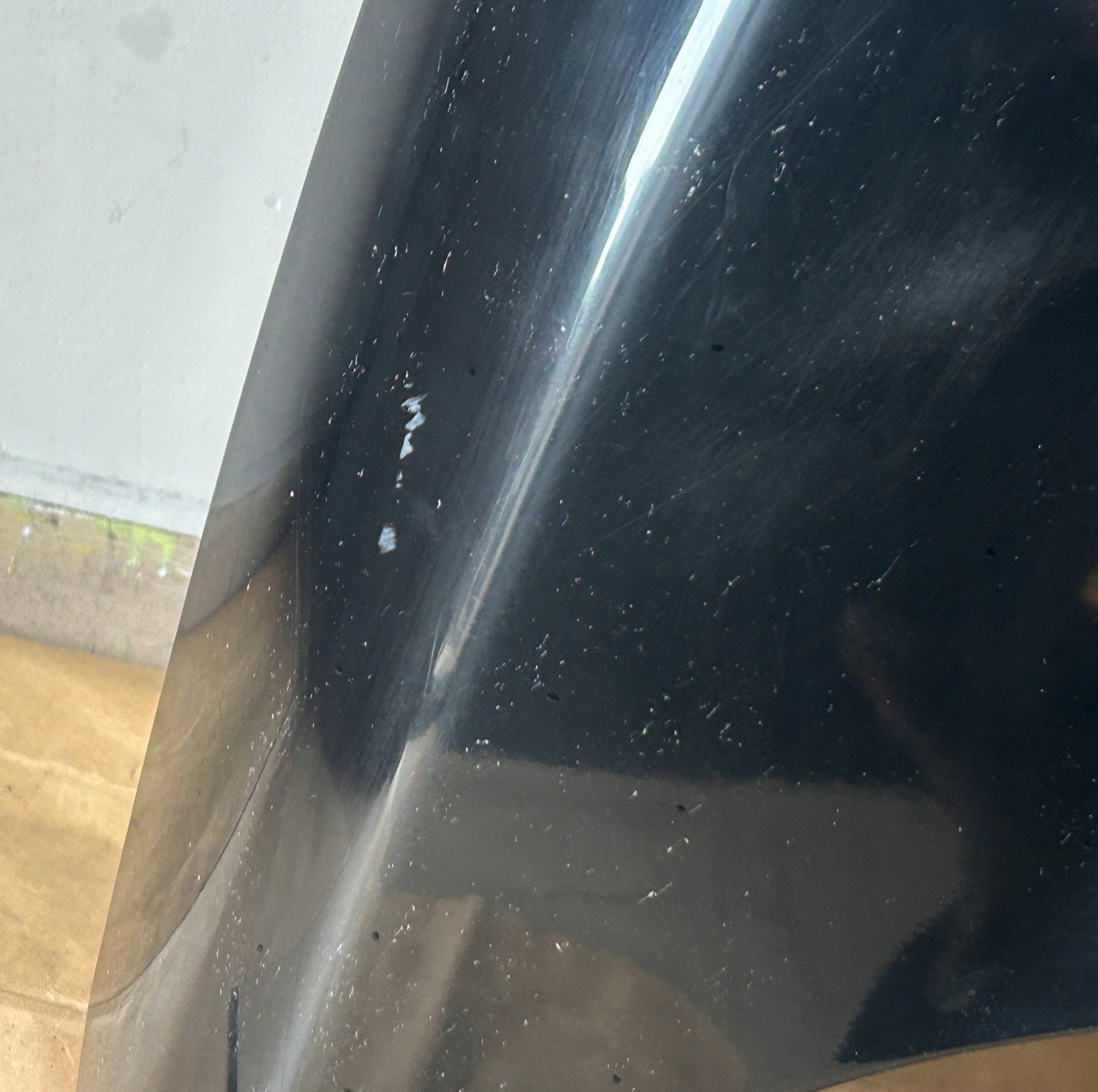 FORD FIESTA MK7 LIFT 2012-2017 bonnet front ABSOLUT BLACK original