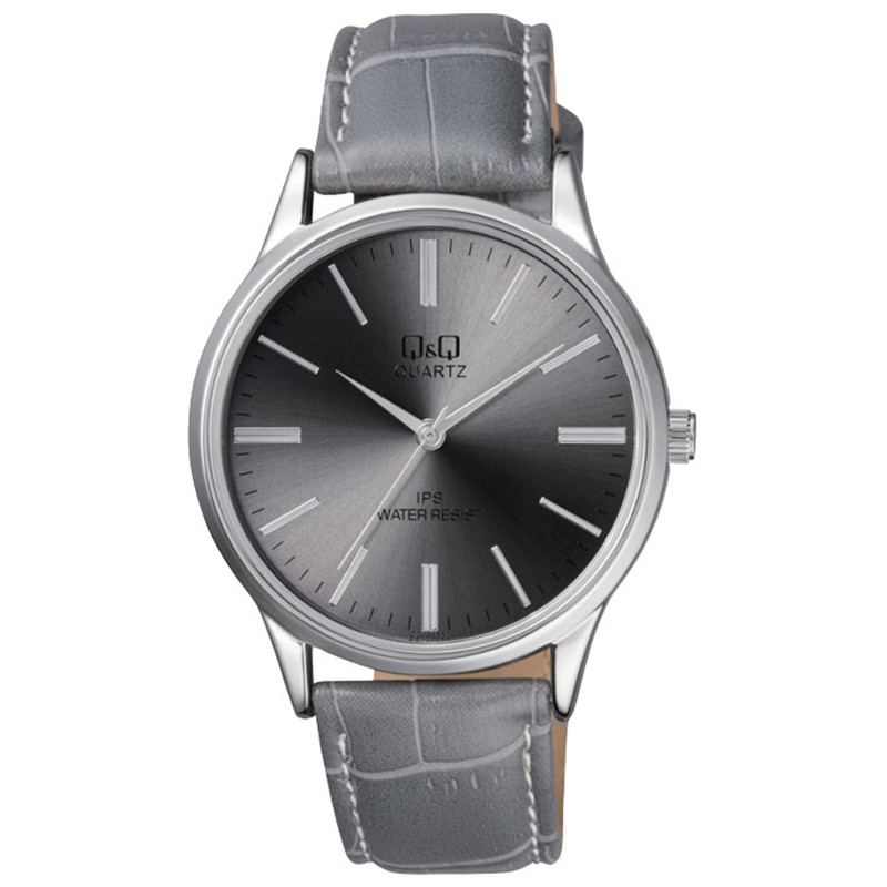 Pánské Hodinky Qq C214-322 šedý pásek