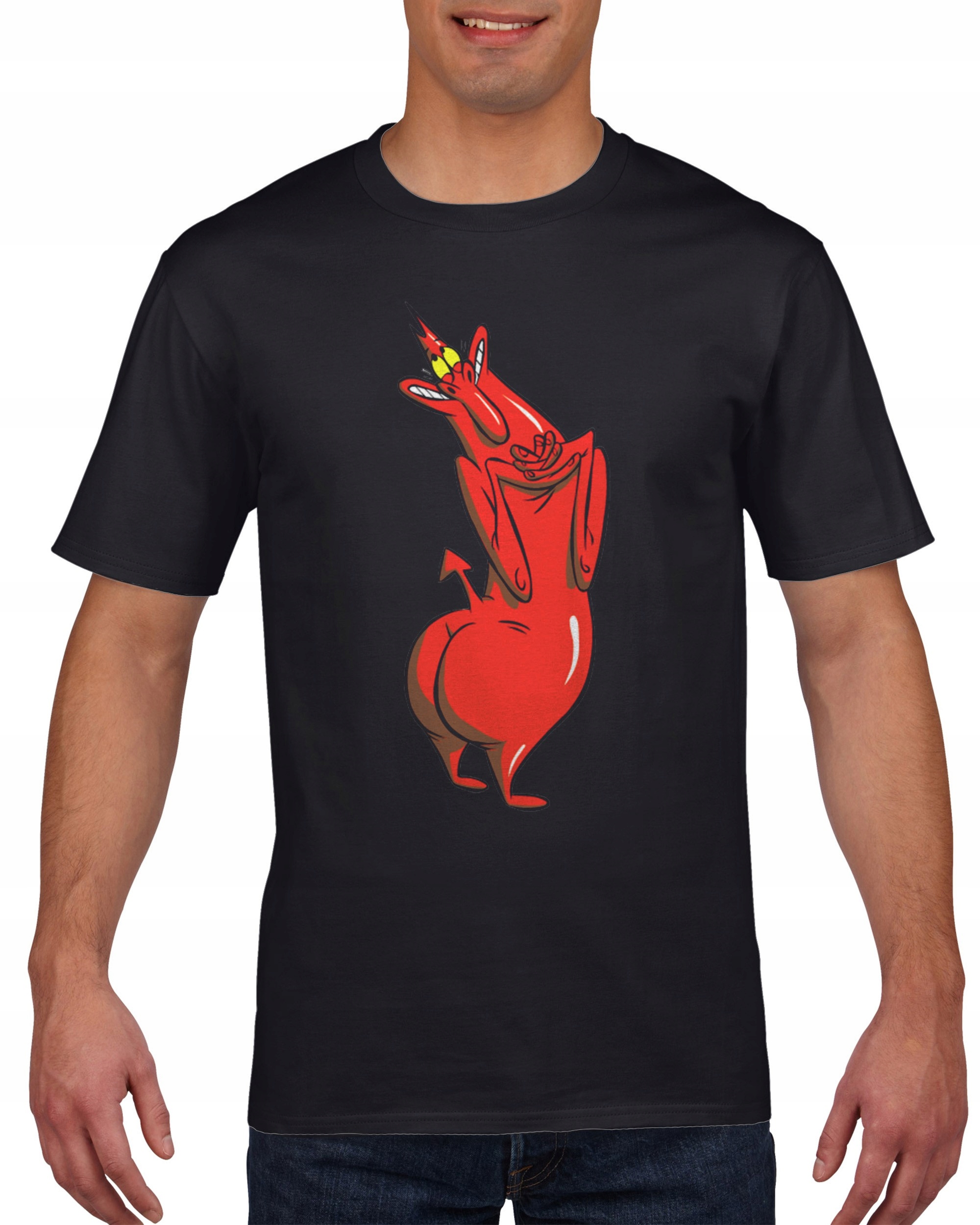 

Koszulka męska Krowa I Kurczak S