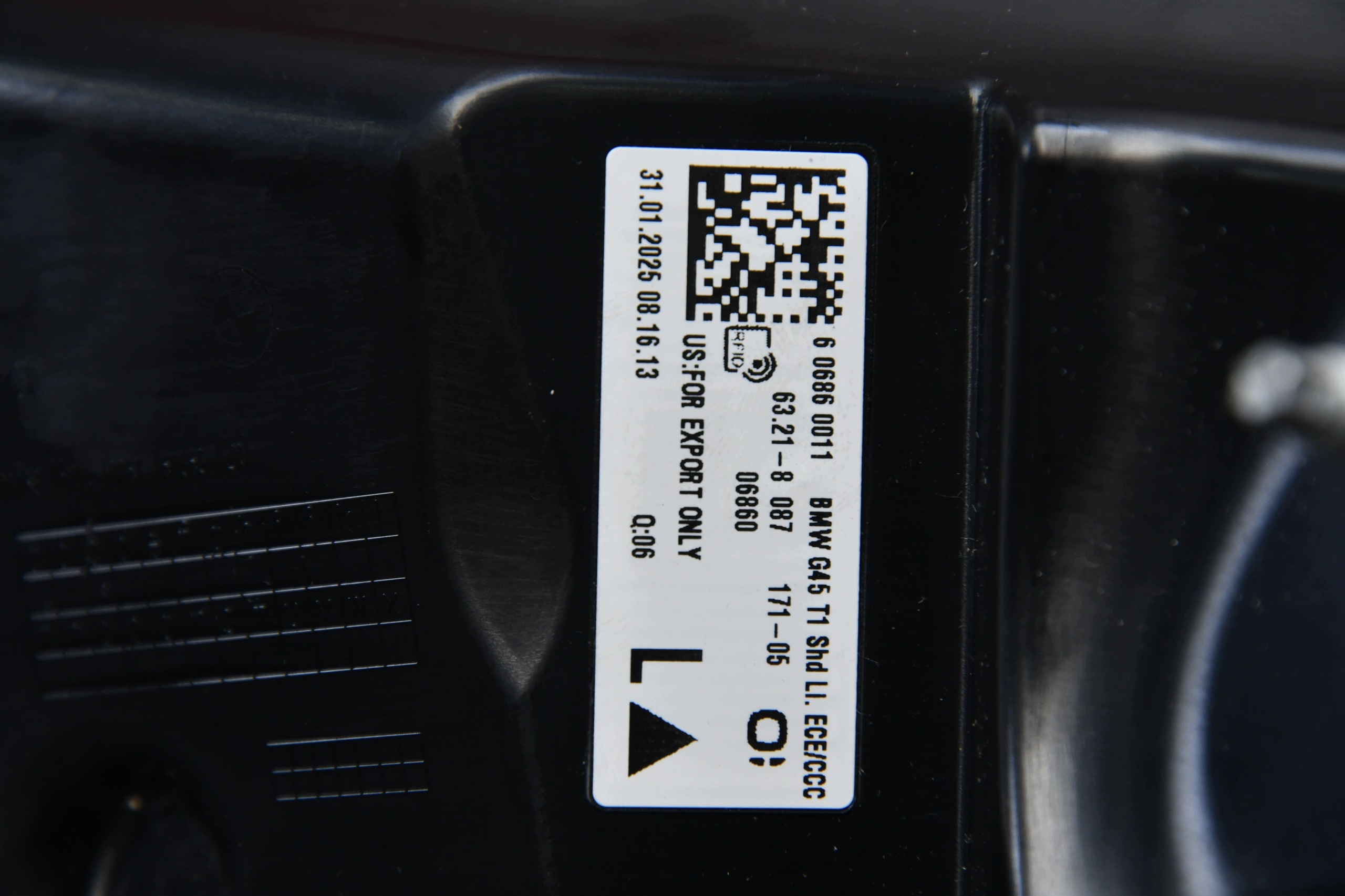light left rear part rear BMW X3 G45 originál 0km 8087171 SHADOWLINE