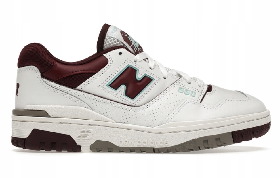 Boty new balance nb 550 burgundy cyan 42,5 BB550WBG