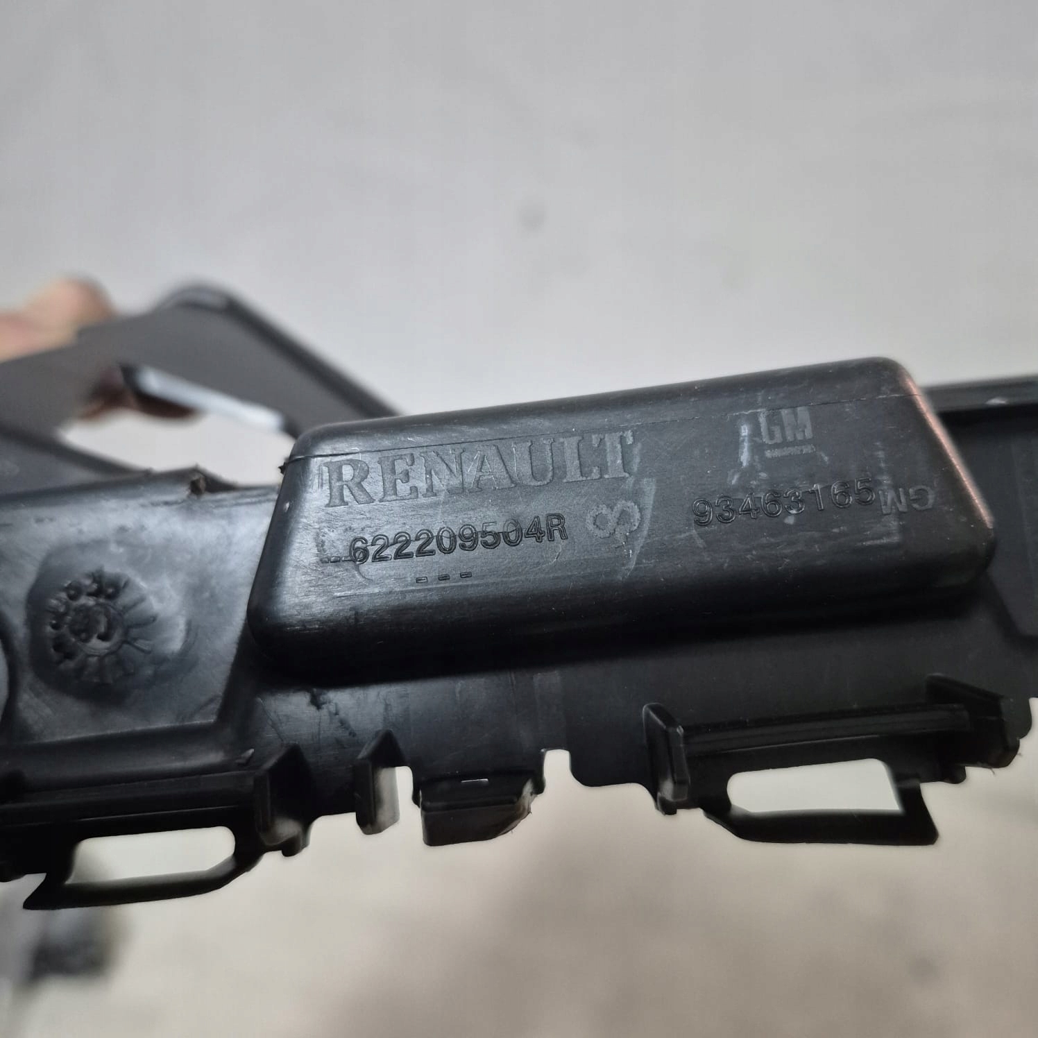 RENAULT TRAFFIC III 3 VIVARO B 14r -> Support Support plaque Pare choc Droite Avant