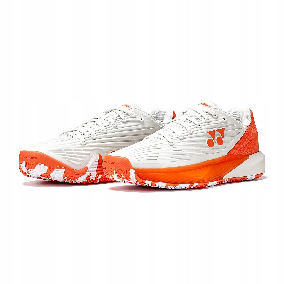 Pánská tenisová obuv Yonex Sht Eclipsion 5 Clay Silver/orange 44,5