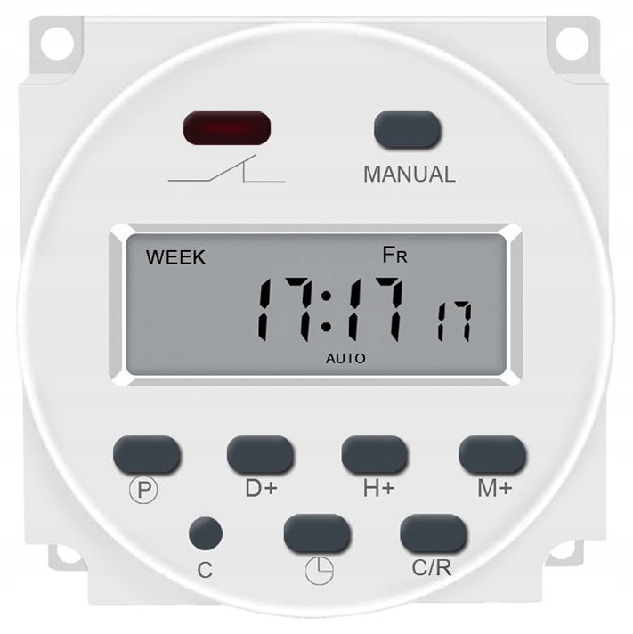 Włącznik Wyłacznik CZASOWY 230V PROGRAMATOR TIMER