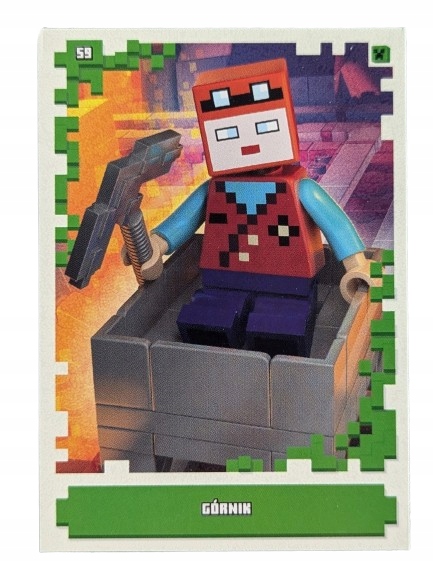 Karta Lego Minecraft Seria 1 Numer 059