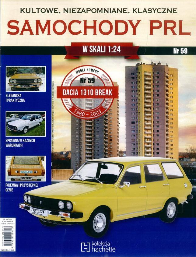 Kultowe Samochody Prl nr 59 Dacia 1310