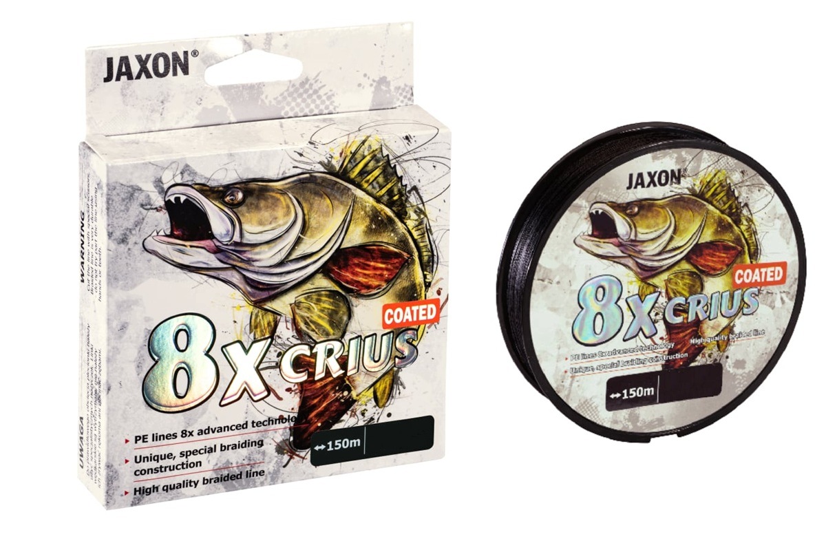 Plecionka Jaxon Crius 8X Coated 0,14mm 15kg 150m