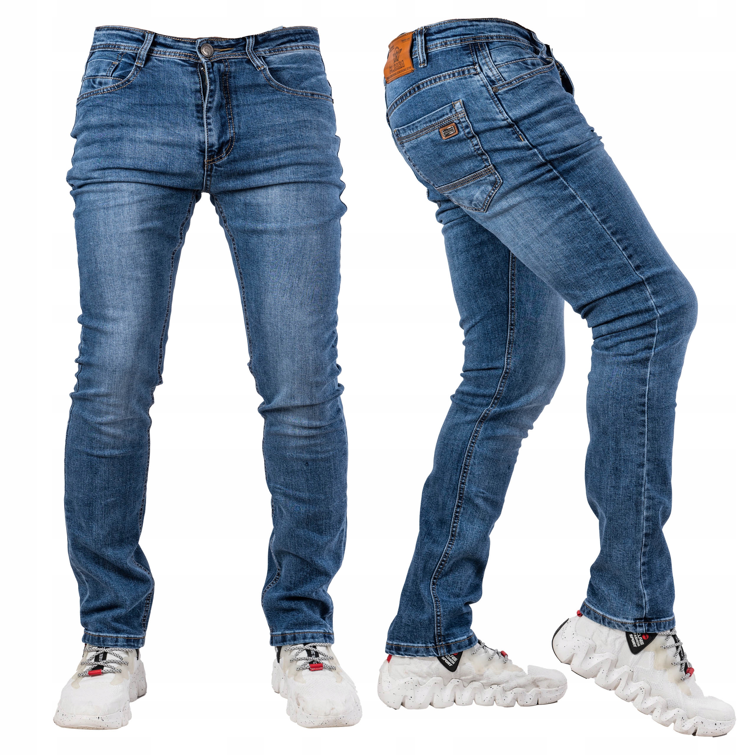 Pánské džínové kalhoty Slim Cose vel. 29