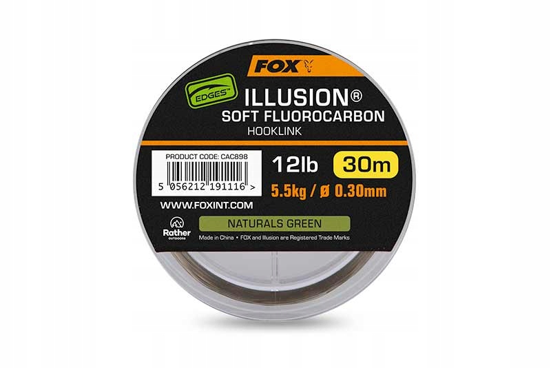 Fox Fluorocarbon Illusion Soft 0,35MM 7,3KG 30M