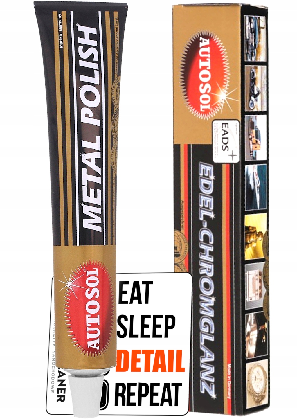 AUTOSOL METAL POLISH PASTA DO POLEROWANIA METALU PRZYWRACA POŁYSK 75 ML Rodzaj polerowanie lakieru