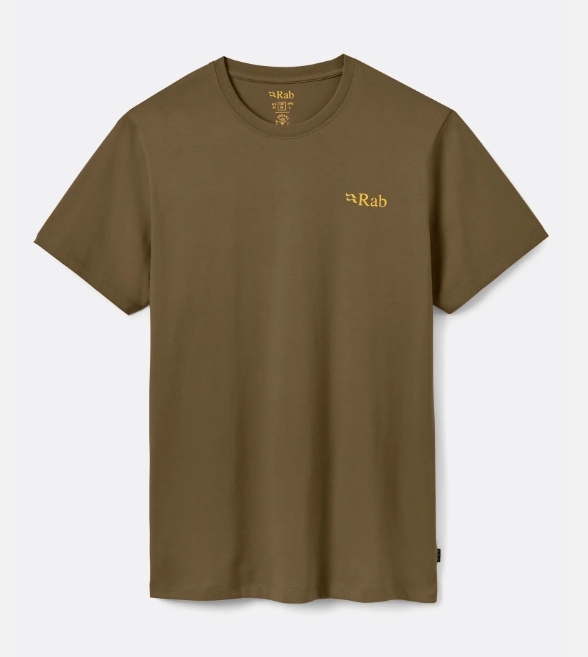 Koszulka Rab Stance Pitch Tee, dąb XXL