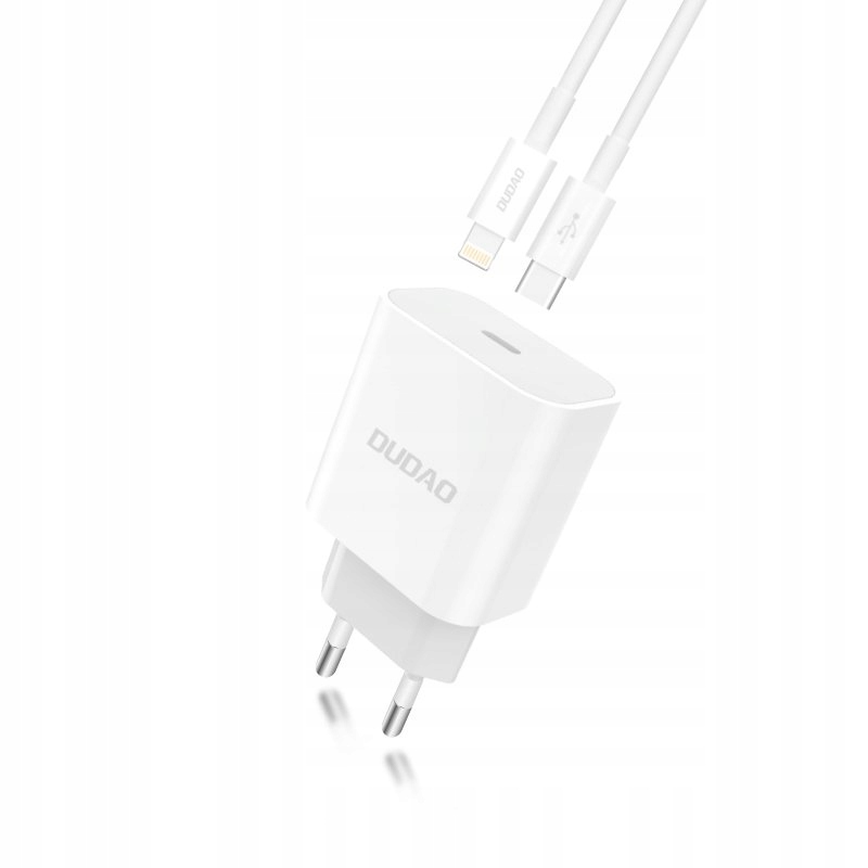 

Ładowarka |Dudao| Pd 18W Usb Typ C kabel Lightning