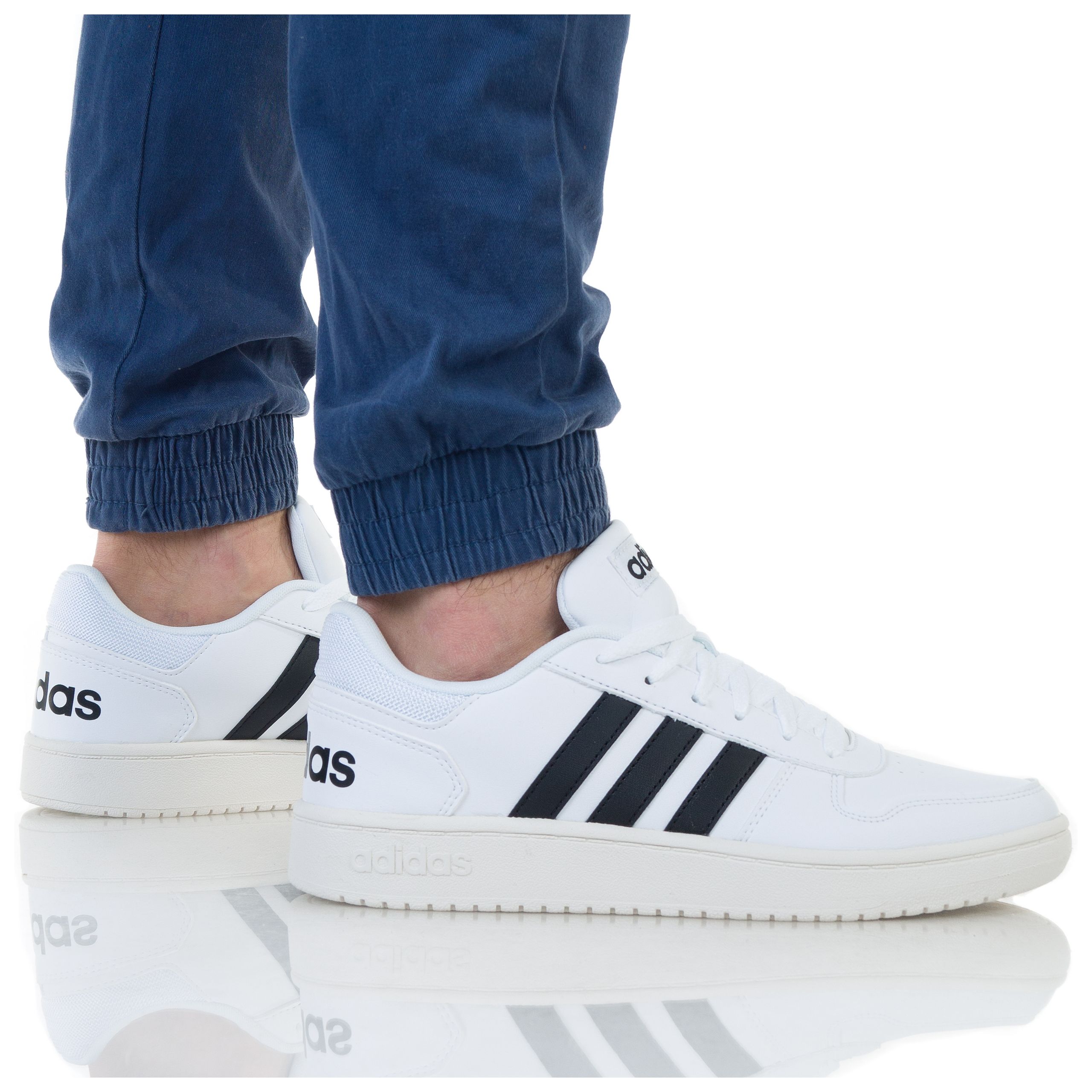 

Buty Adidas Męskie Hoops 2.0 EG3970 Białe