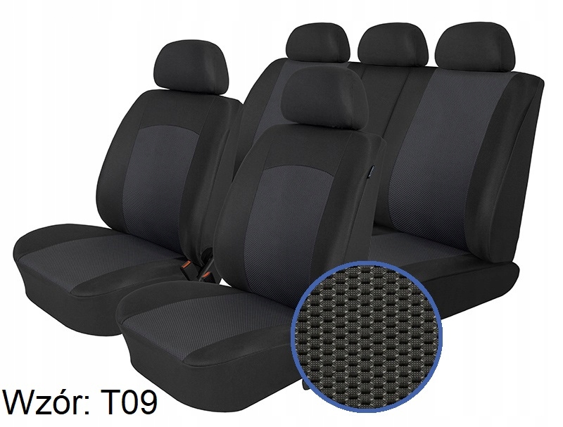 Pokrowce samochodowe MIAROWE Kia Rio IV Hatchback EAN (GTIN) 5902288435091