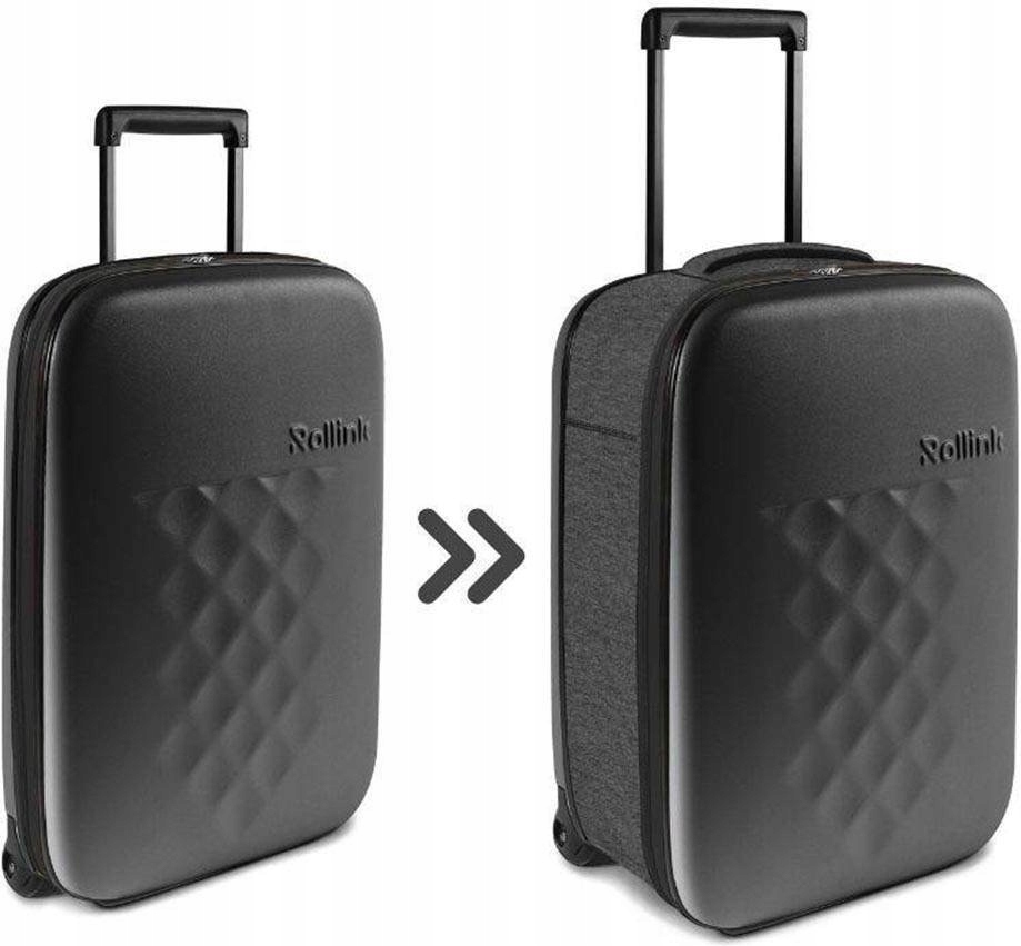 Skládací kabinový kufr Rollink Flex Eath 55 cm