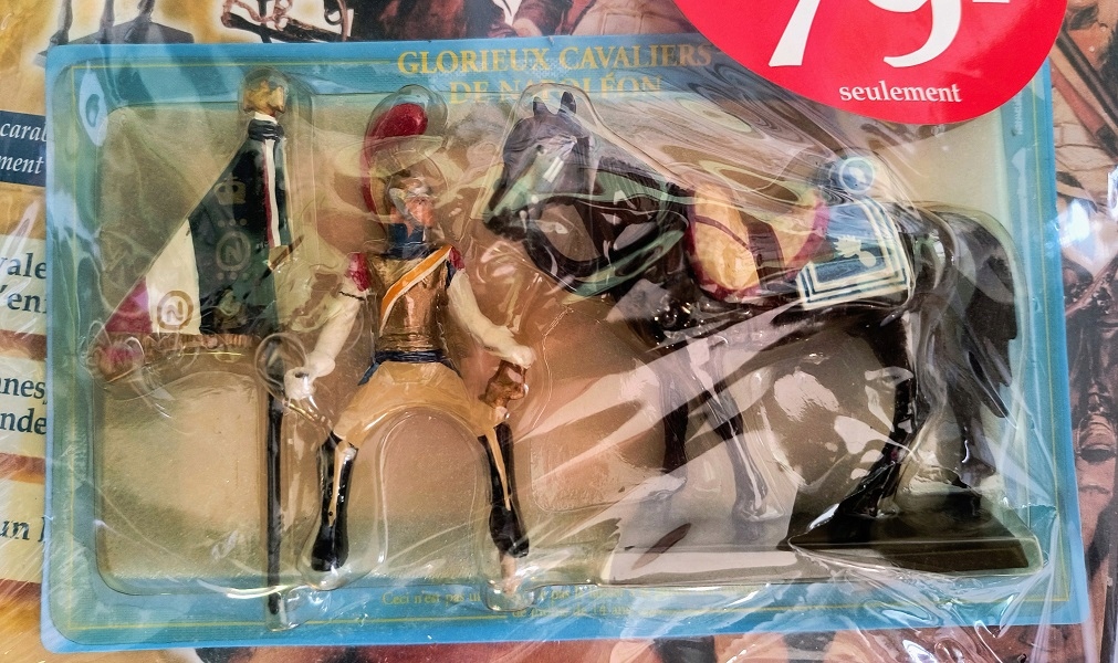 Le Carabinier du 1er regiment porte-aigle No 04 Starlux Atlas Ed. 1/30