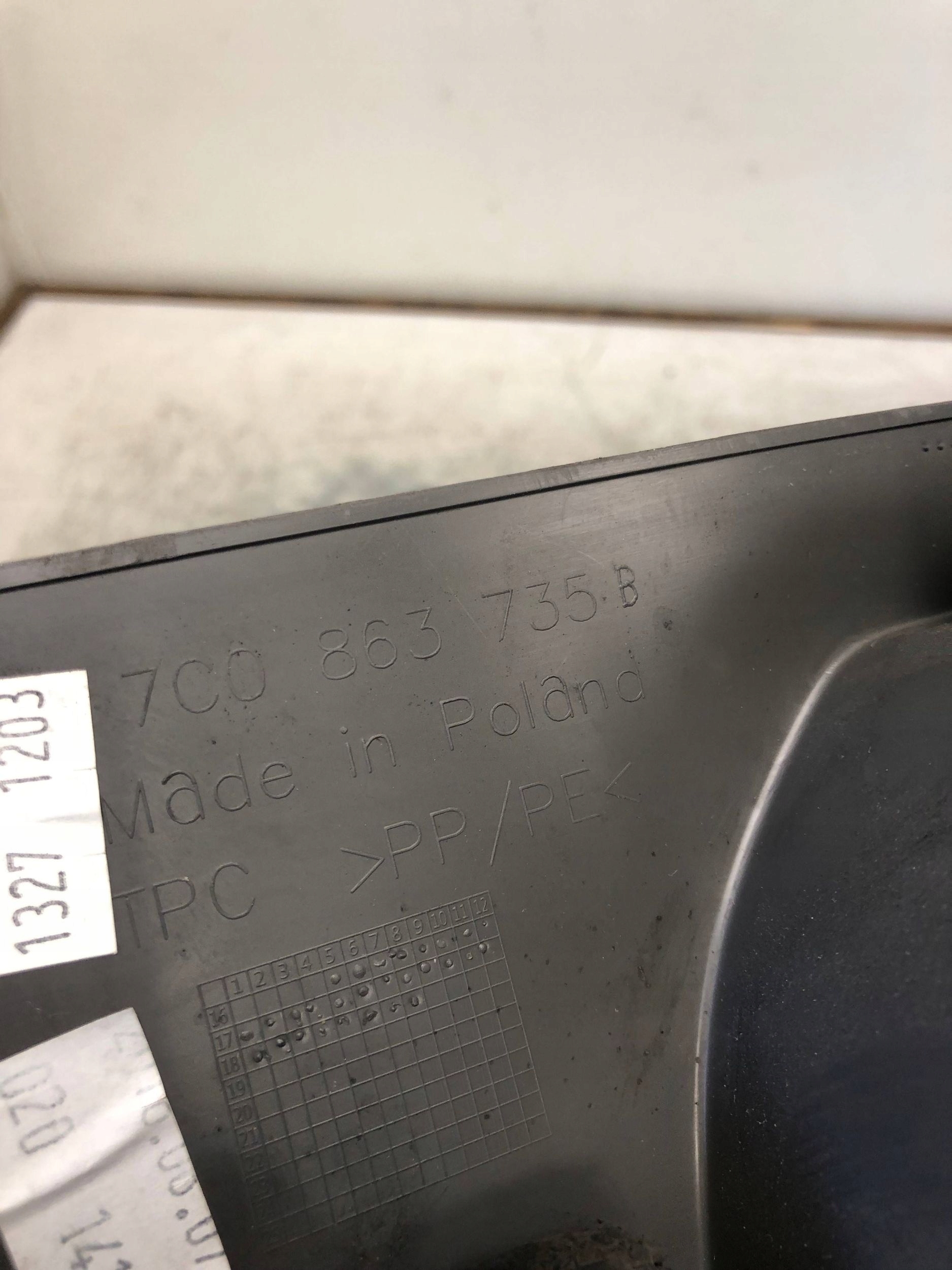 threshold STOPIEN left front VW CRAFTER II MAN TGE 7C0863735B