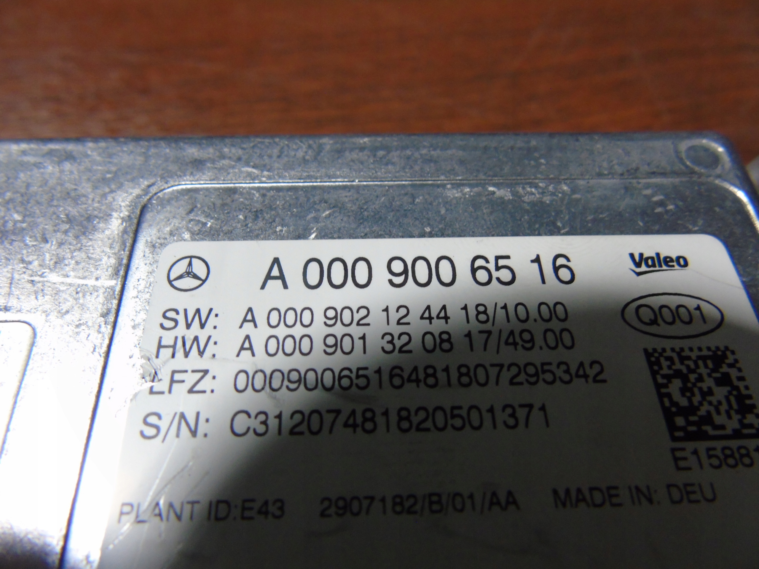 IDEALNY module control unit BLUETOOTH MERCEDES 1 9