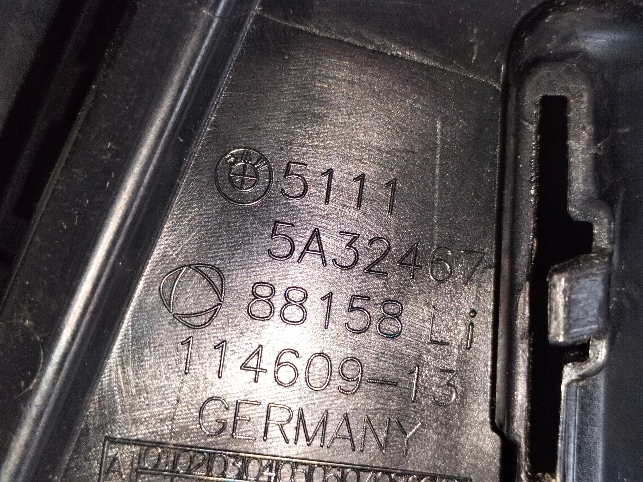 maska mřížka nárazníku předního předek levá BMW Z4 G29 19- m-packet