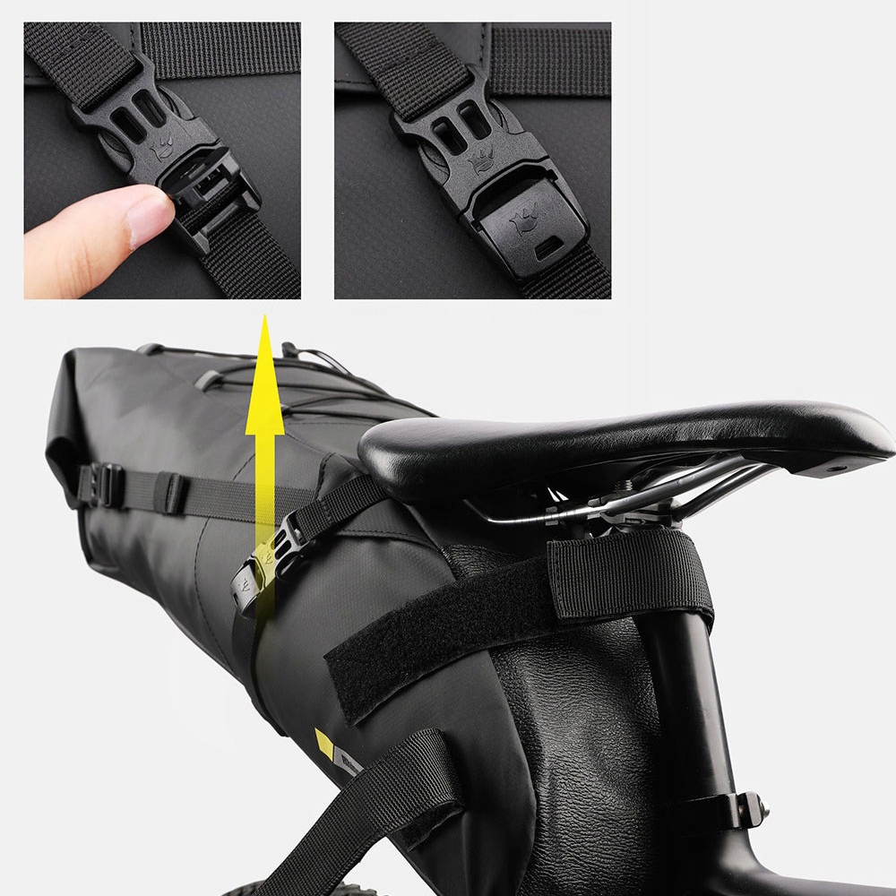 Torba podsiodłowa sakwa rowerowa 10L Rhinowalk torba rowerowa pod siodełko Stan opakowania oryginalne