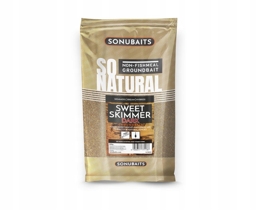 Zanęta Sonubaits Natural Sweet Skimmer Black 0,9kg