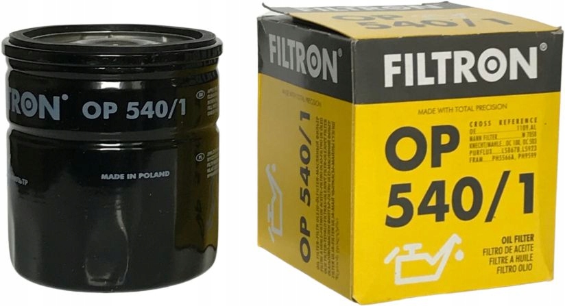 

Filtr oleju Filtron OP540/1