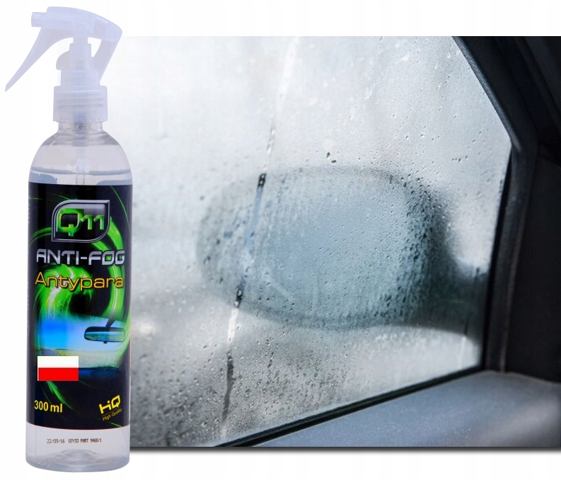 Antypara płyn do szyb spray powłoka na Parowanie szyb Q11 300ml