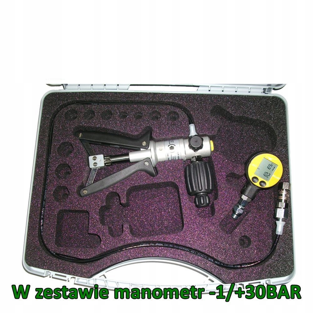 -0,95+30BAR zadajnik , kalibrator ciśnienia Keller LEO-2 , Pompka K/p E1