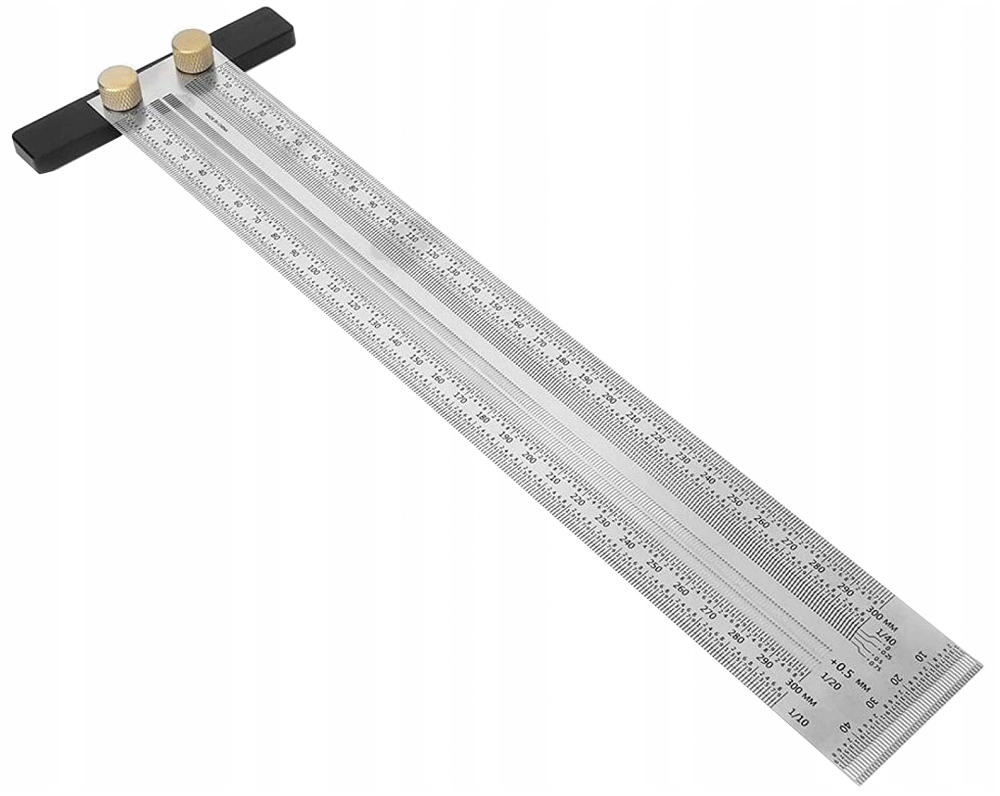 

Linijka Miarka Traserska Do Drewna Typ T 300 MM