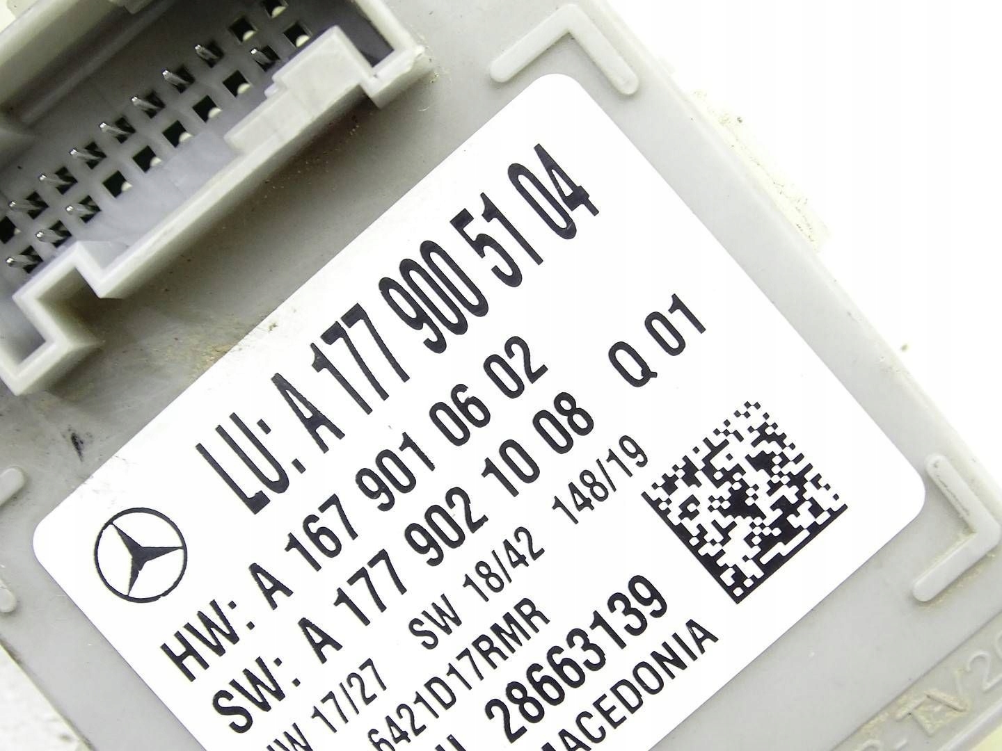 modulo Centralina luci AMBIENTE interna MERCEDES A W177 W118 A1779005104