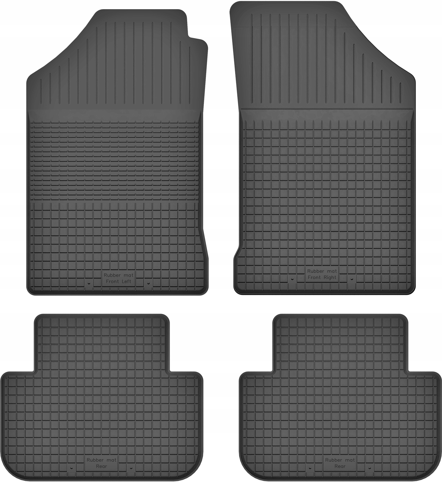 Килимки резинові корита до LAND CRUISER J90 96-02