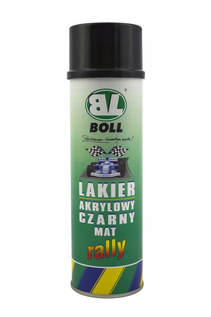 BOLL акриловый лак матовый черный RALLY-spray 5