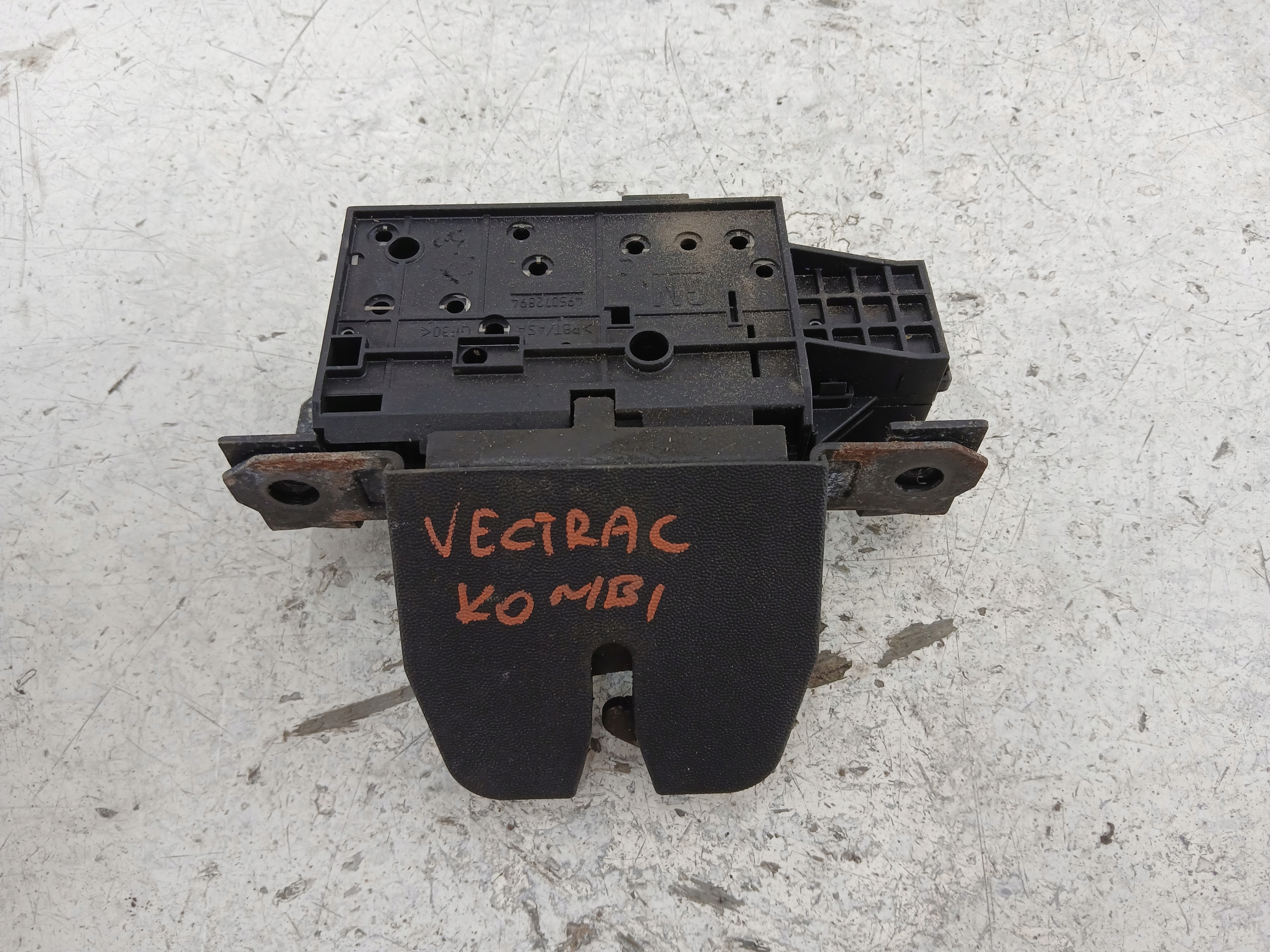OPEL VECTRA C KOMBI lock bonnet boot