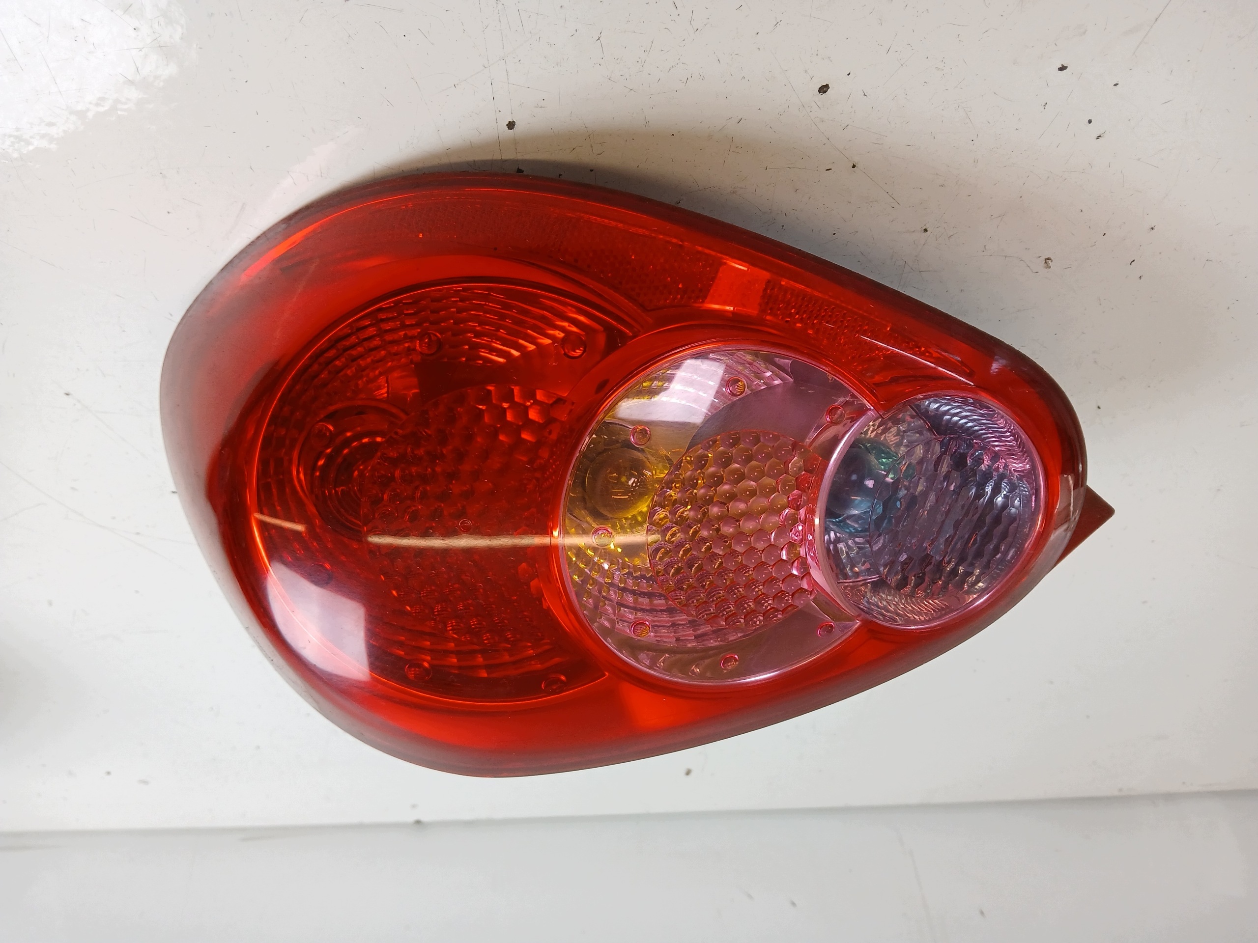 TOYOTA AYGO and light left rear part