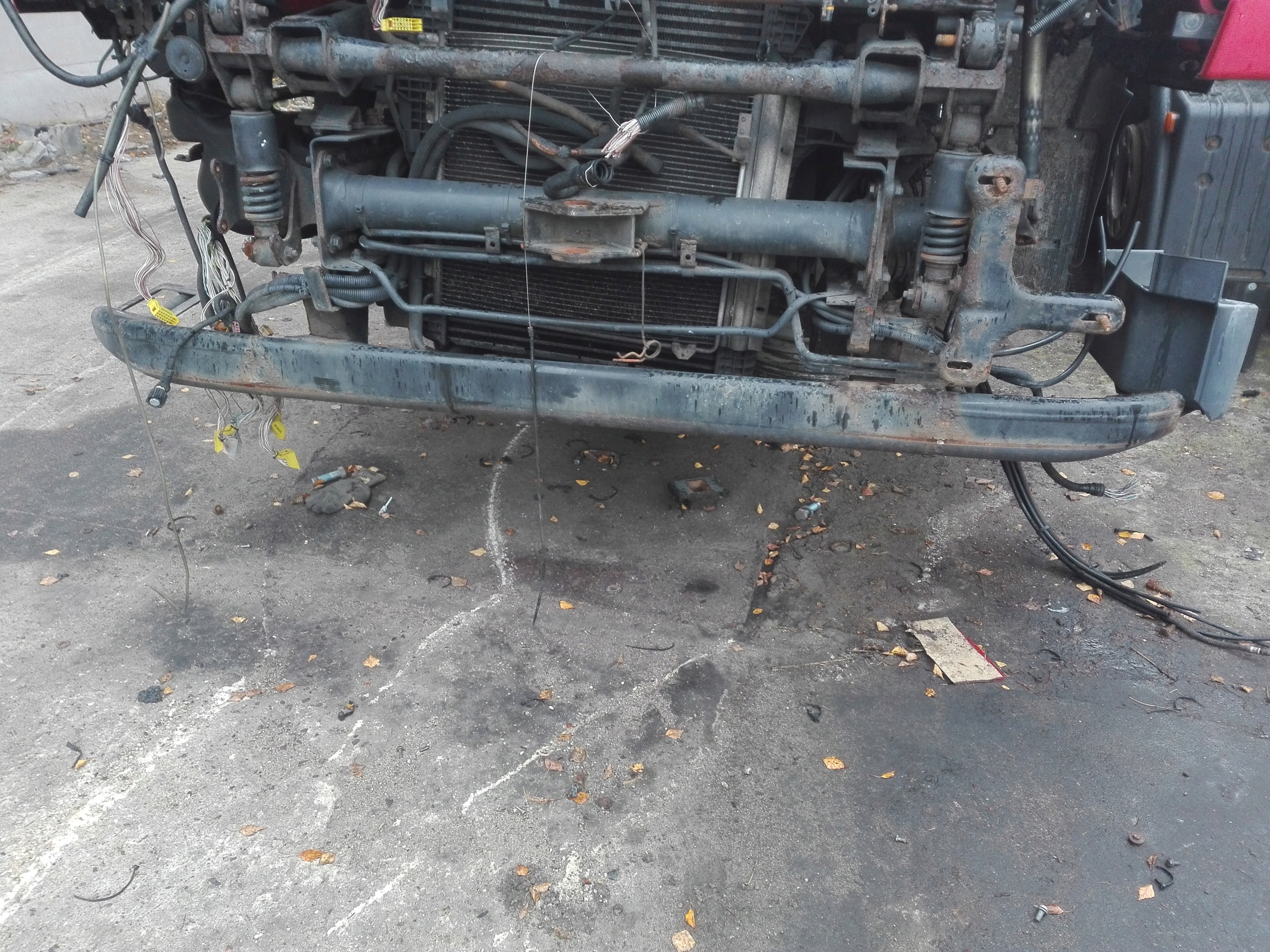 BELKA PRZEDNIA BOK ZDERZAK MAN TGL 250 ZŁ NETTO