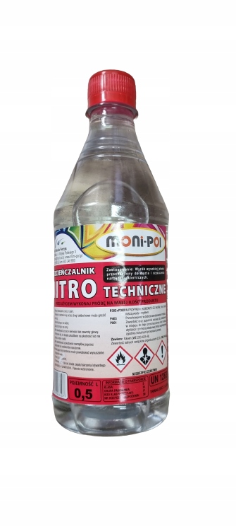 

Rozpuszczalnik Nitro S-techniczny 0,5 l
