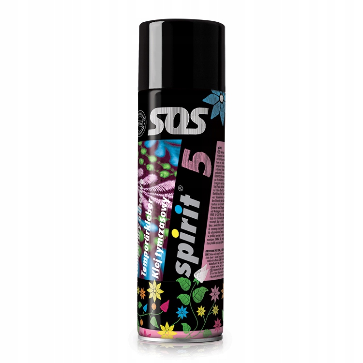 

Klej tymczasowy w sprayu 500ml Spirit 5