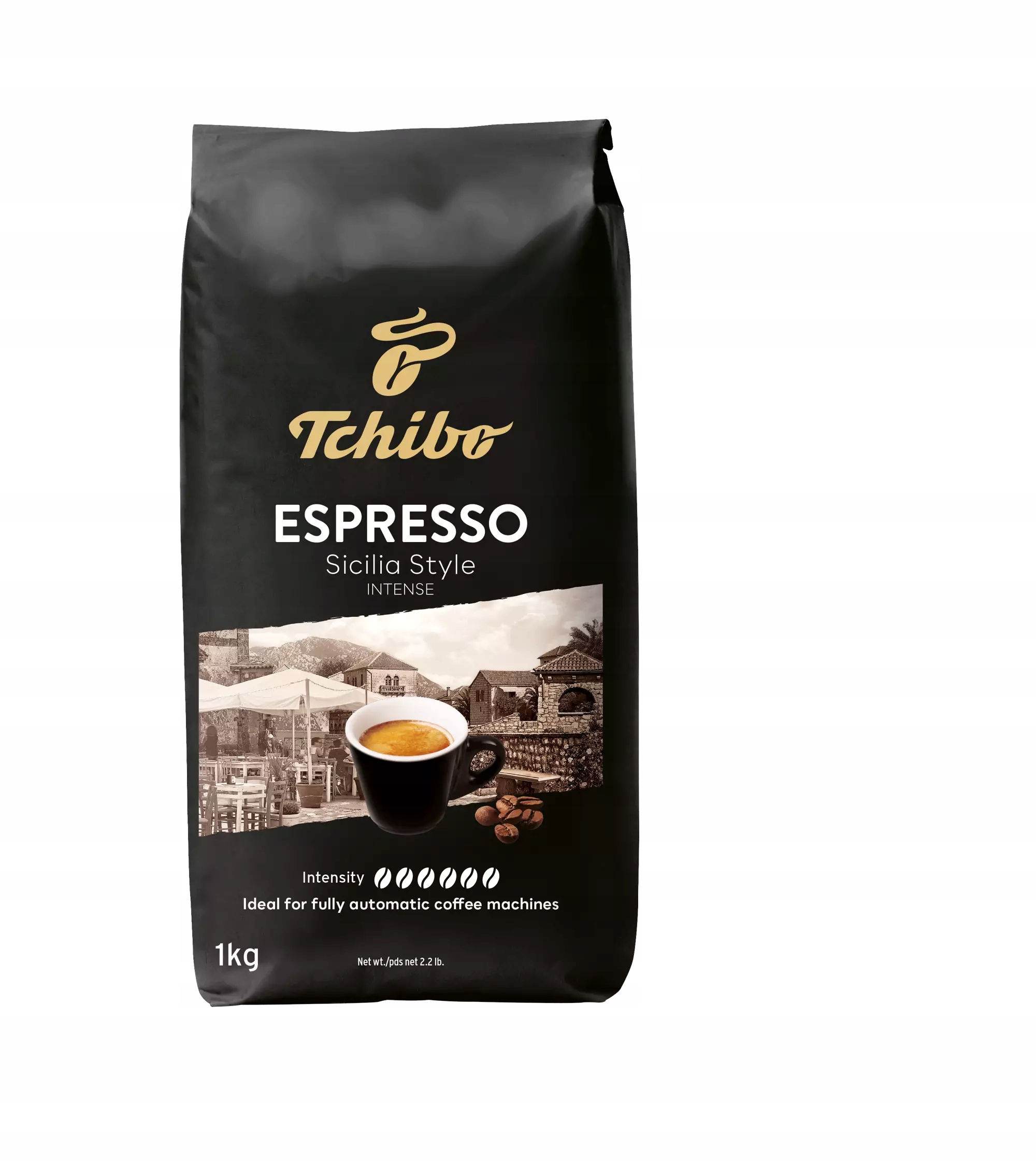 Tchibo Kawa Ziarnista Espresso Sicilia Style Intense Roast 1000G