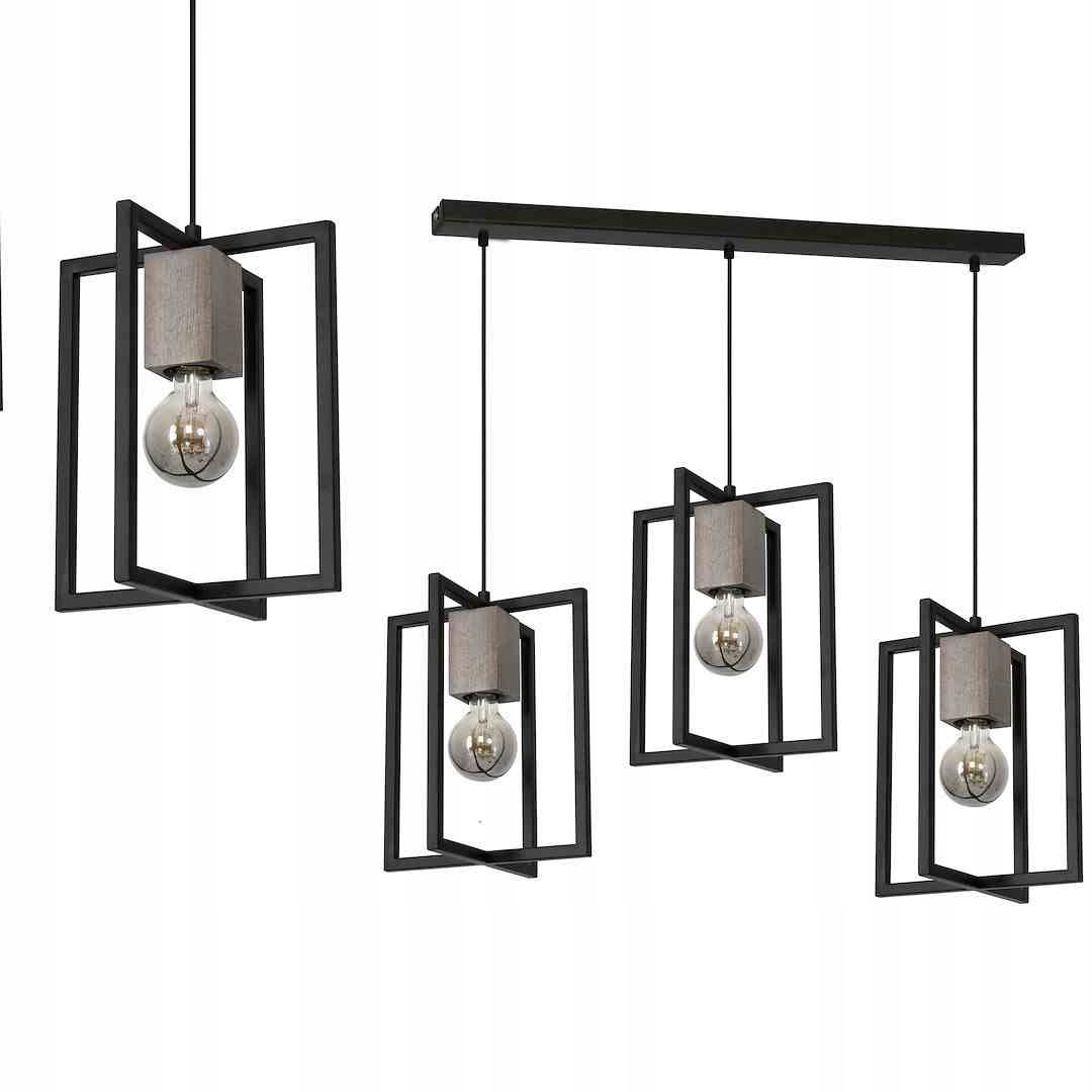 MiLAGRO Závěsná lampa Ralph 3Xe27 Stropní lustr Designové osvětlení