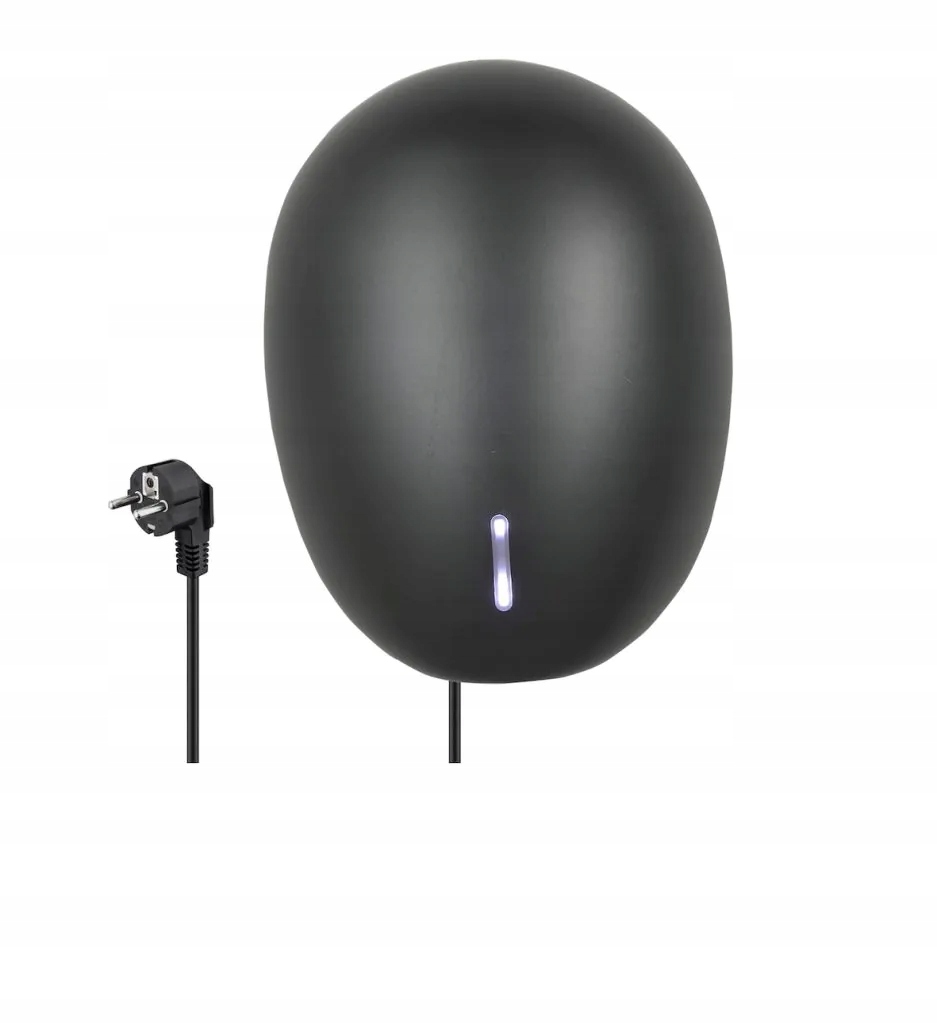 Nástenný sušič rúk 1000 W Stella čierny mat