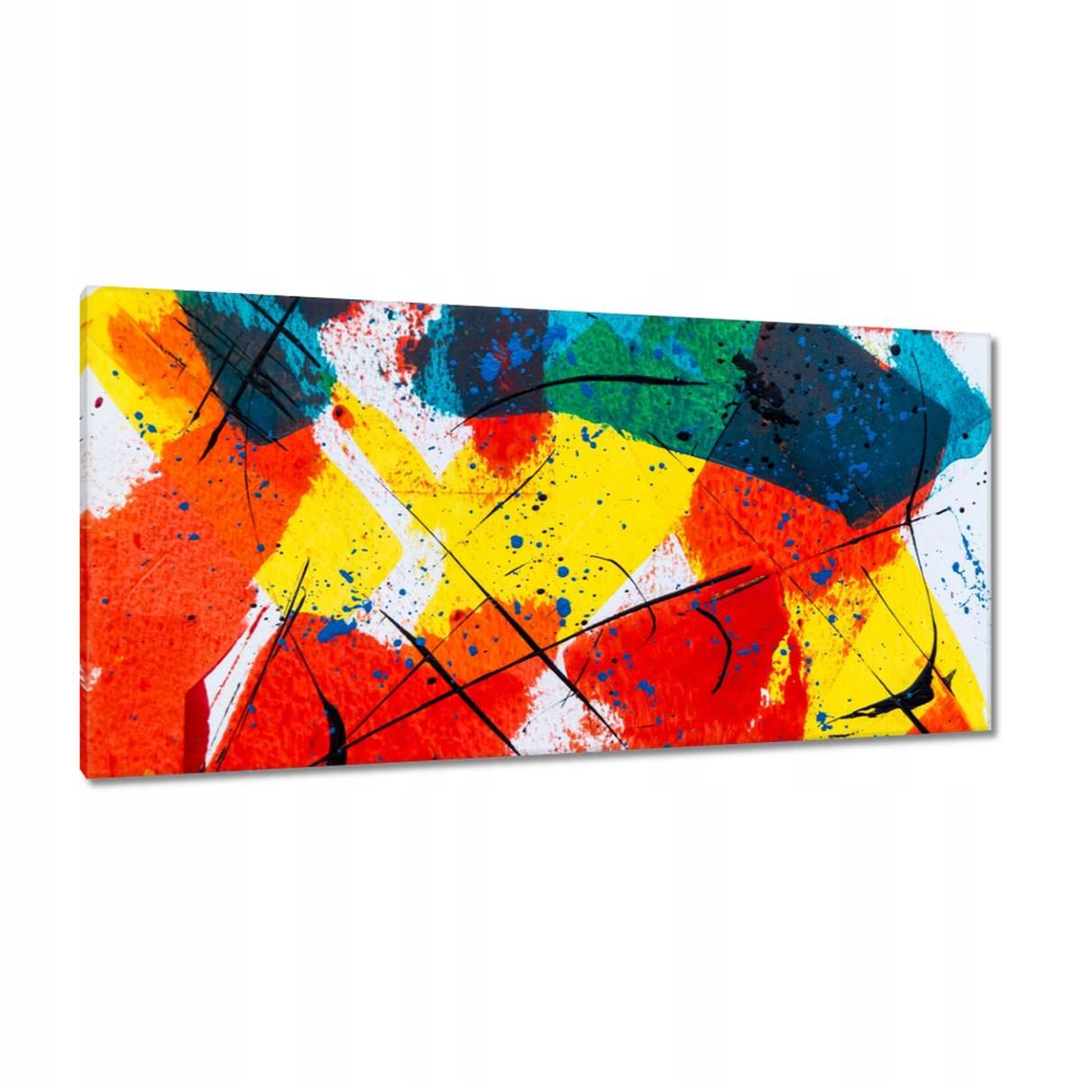 Obrazy 115x55 Abstrakce Honicí psi