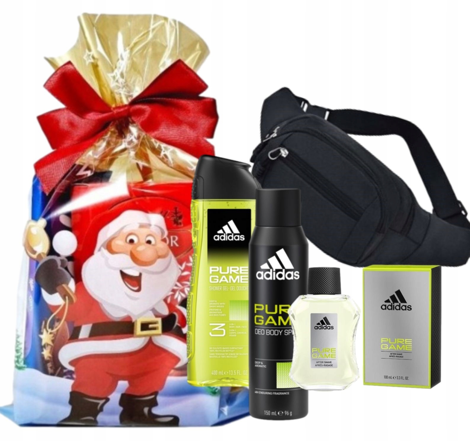 Adidas Pure Game Sada kosmetických přípravků s ledvinou, nápad na dárek pro muže