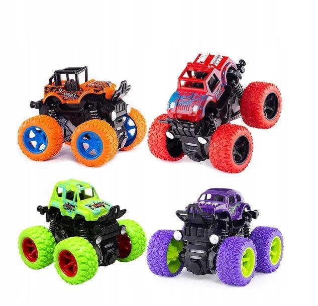 Mini Monster Truck Pojazd Auto z Napędem Materiał papier plastik