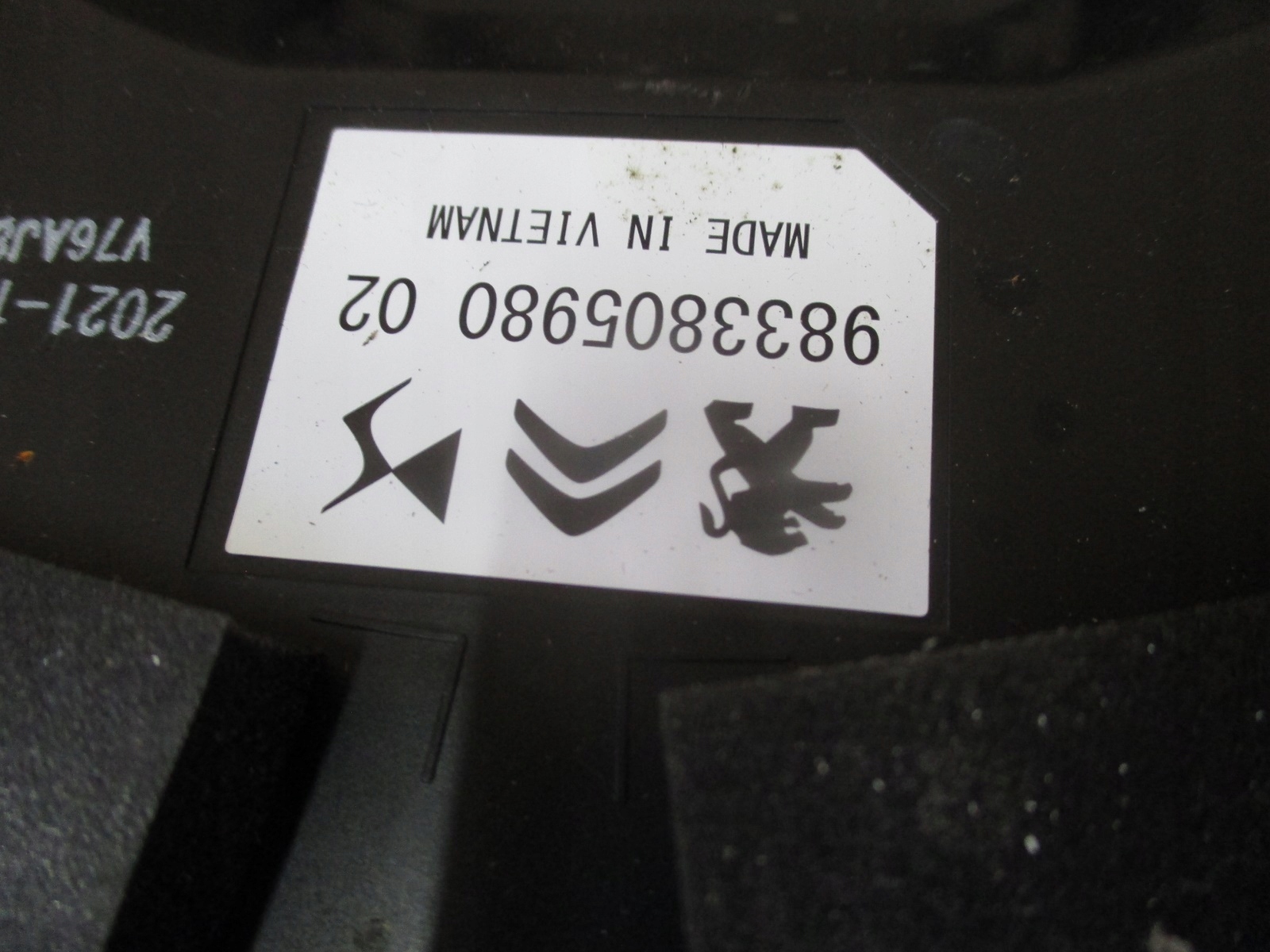 speaker OPEL ASTRA L 9833805980