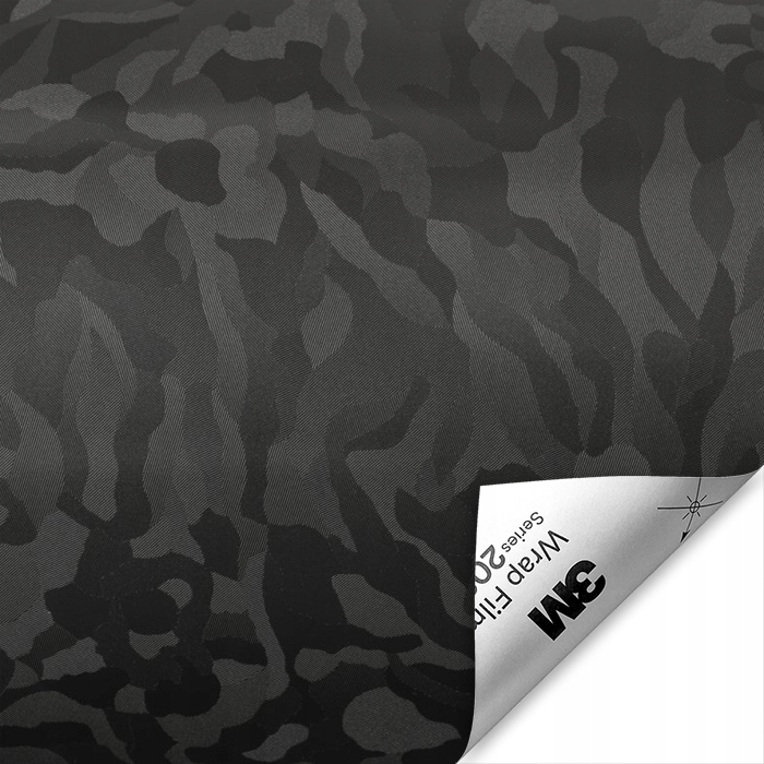 3M 2080 Fólie pro změnu barvy automobilu 50x152 SB12 Shadow Black